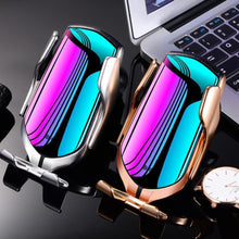 Load image into Gallery viewer, Smart Sensor Car Phone Holder & Wireless Charger - 10W Qi Car Wireless Charger For iPhone 11 Samsung S20 Xiaomi Mi Induction Fast Wireless Charging with Car Phone Holder